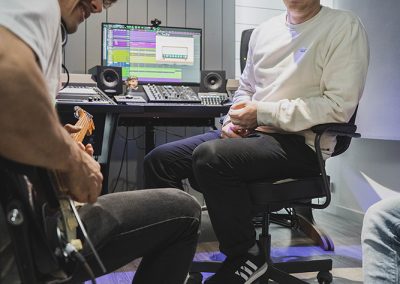 Enregistrement dans le Studio d'enregistrement Sonicscape Studio