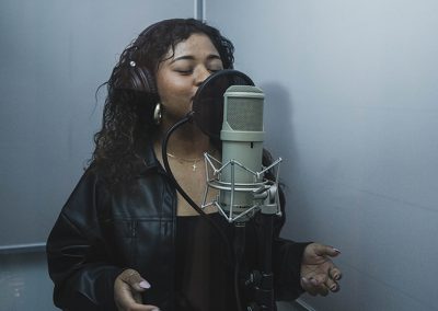 Enregistrement vocal dans le Studio d'enregistrement Sonicscape Studio